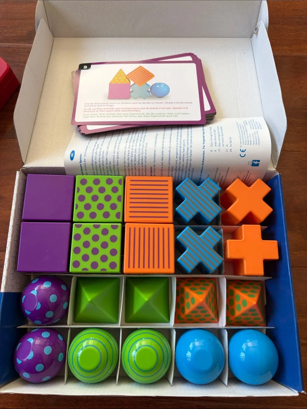 Learning Resources Mental Blox 3-D Puzzle Game - Blue